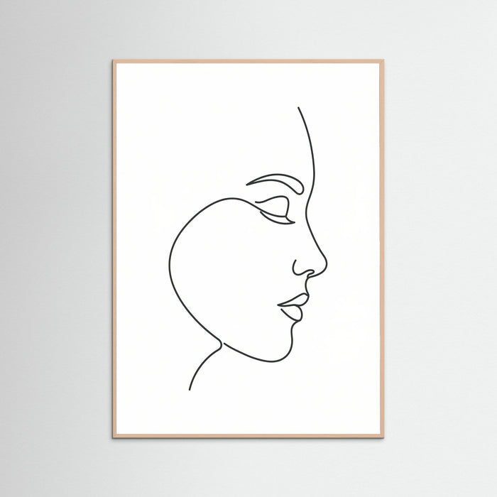 Rose Wood Graceful Silhouette