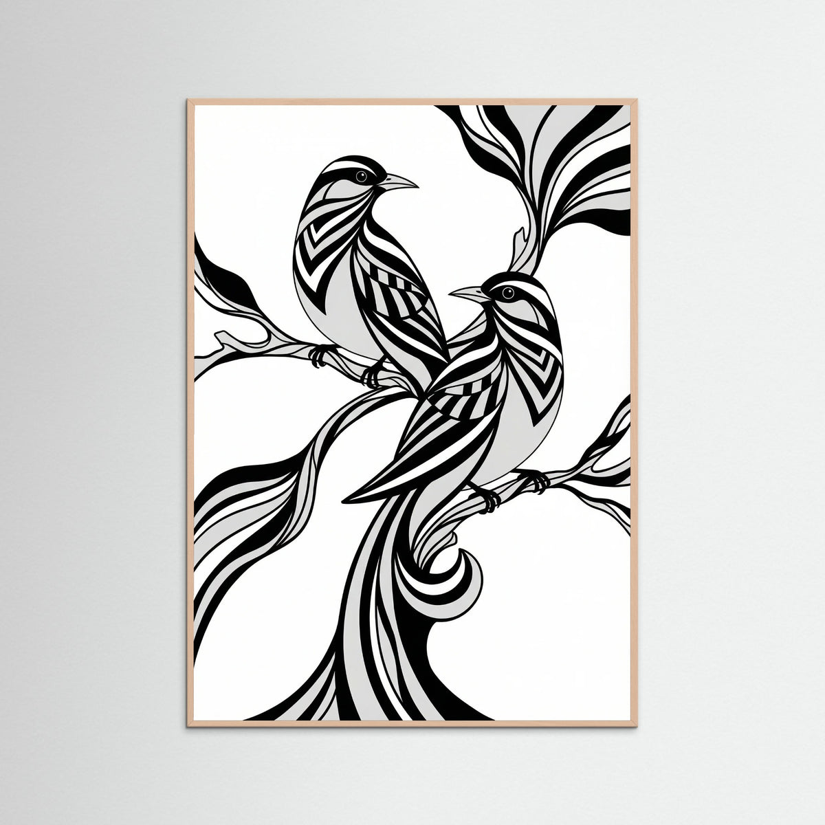 Rose Wood Graceful Stripes