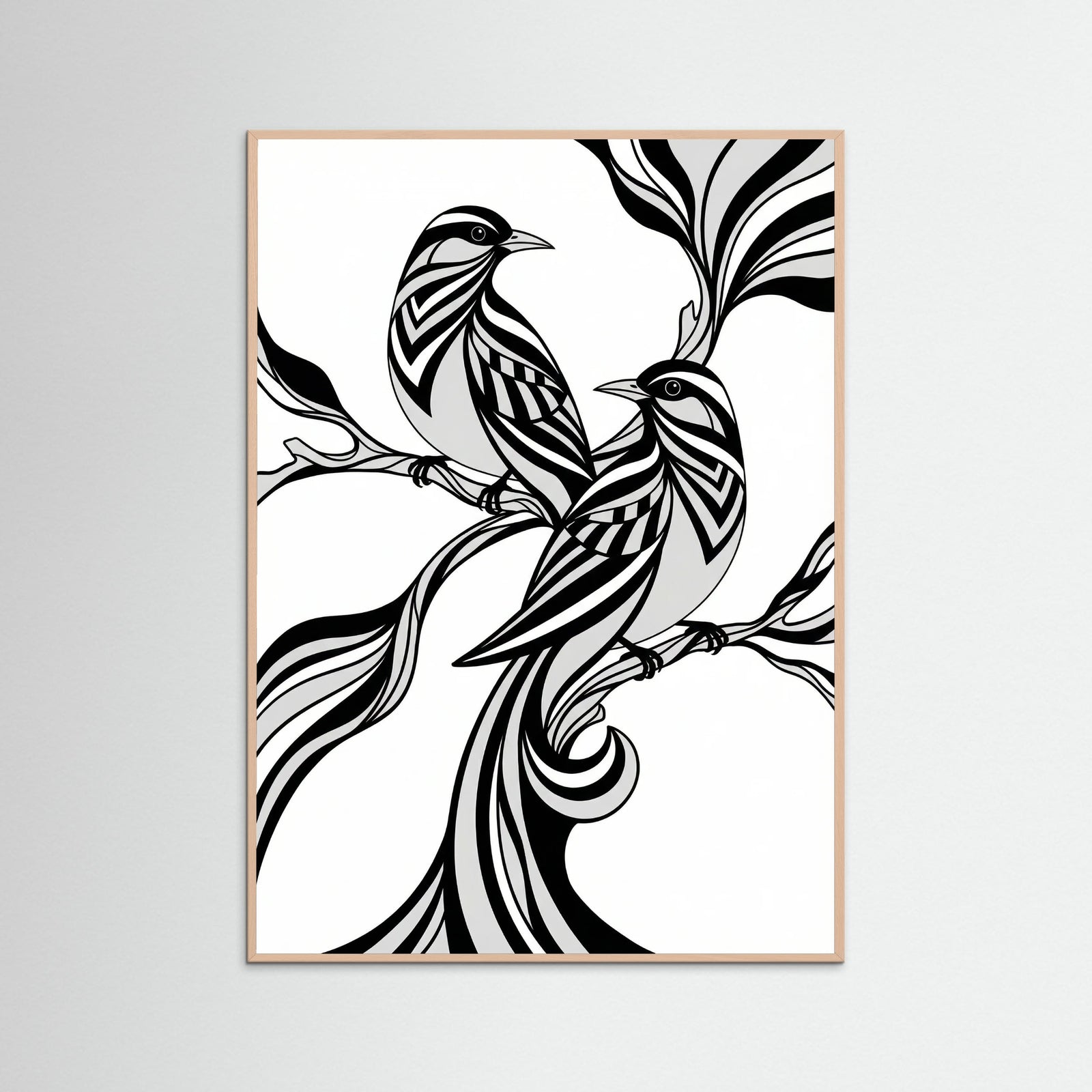 Rose Wood Graceful Stripes