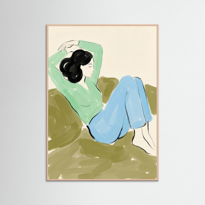 Green Repose – poster e stampa artistica