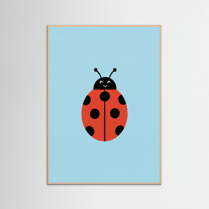 Rose Wood Happy Bee Art