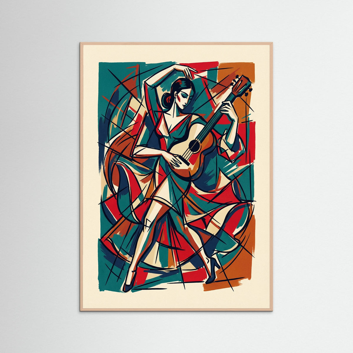 Rose Wood Harlequin Duo