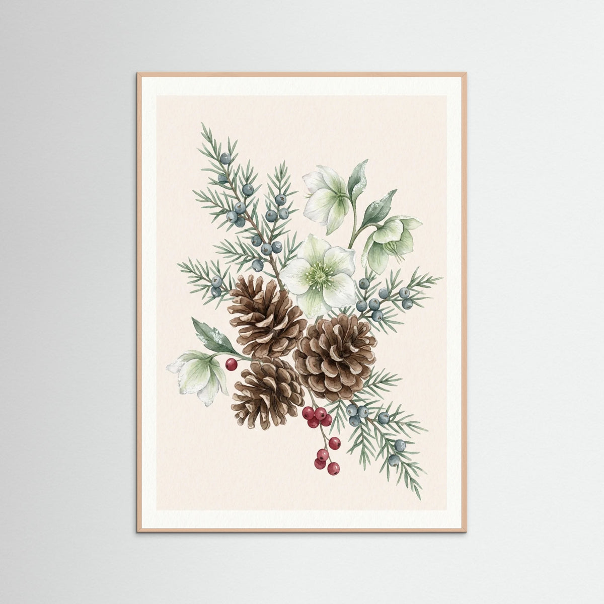 Rose Wood Holiday Greens