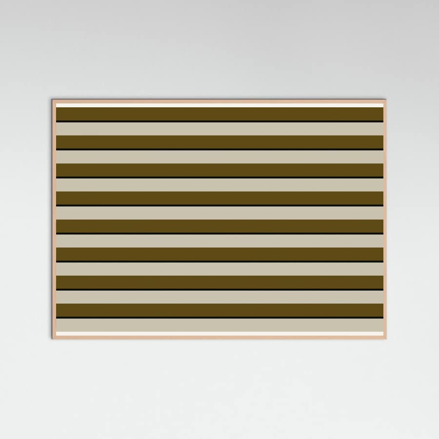 Poster Horizontal stripes – poster e stampa artistica