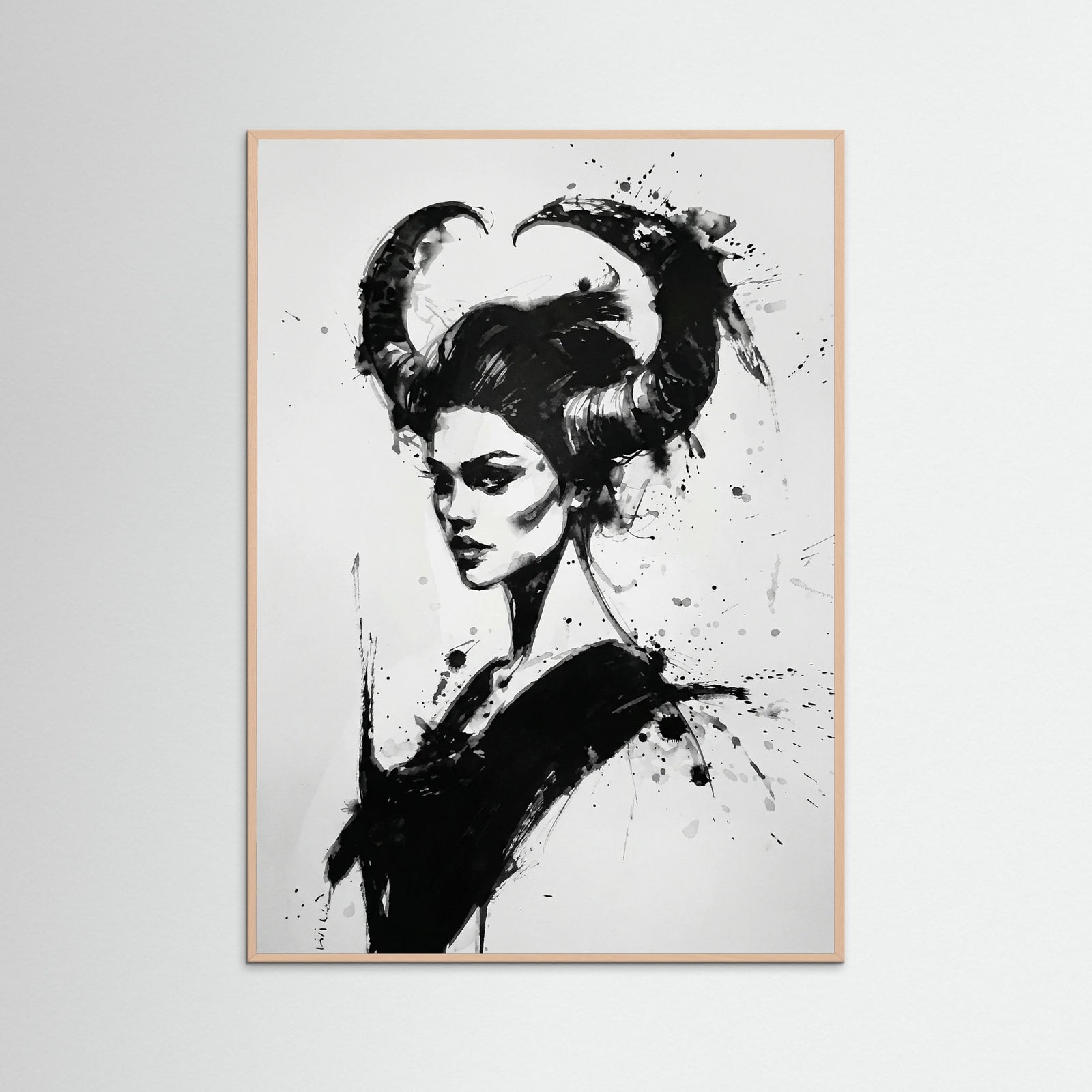 Rose Wood Horned Enigma