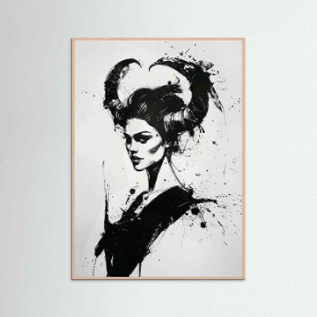 Rose Wood Horned Enigma