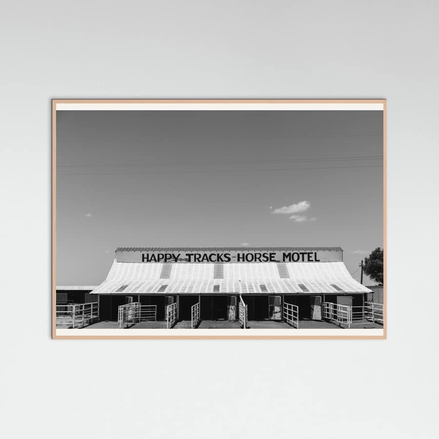 Rose Wood Horse Motel Poster