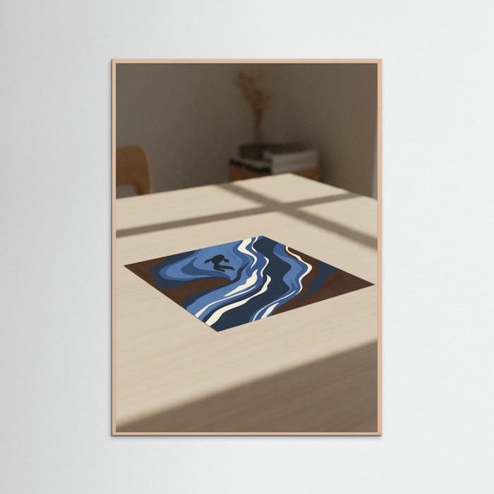 Rose Wood Indigo Bloom Brown