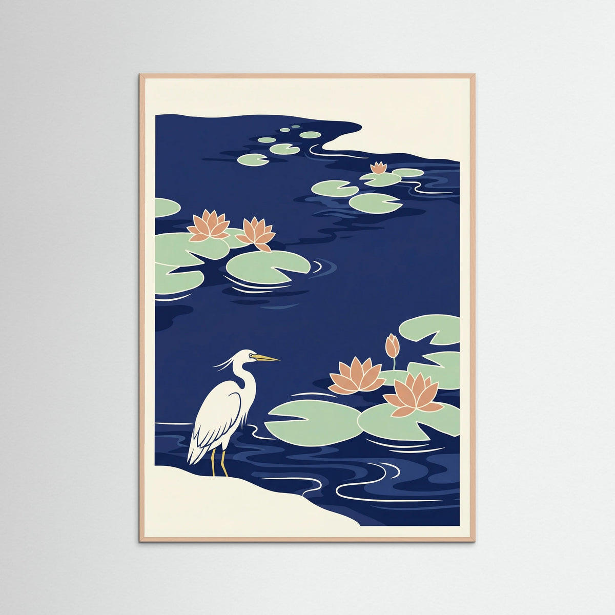 Rose Wood Indigo Cloud Patterns