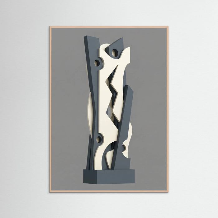 Rose Wood Interlocked Forms