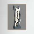 Rose Wood Interlocked Forms