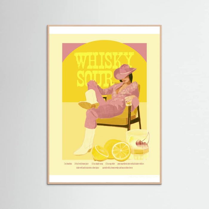 Rose Wood Jlr Whiskysour Pink Copy Poster