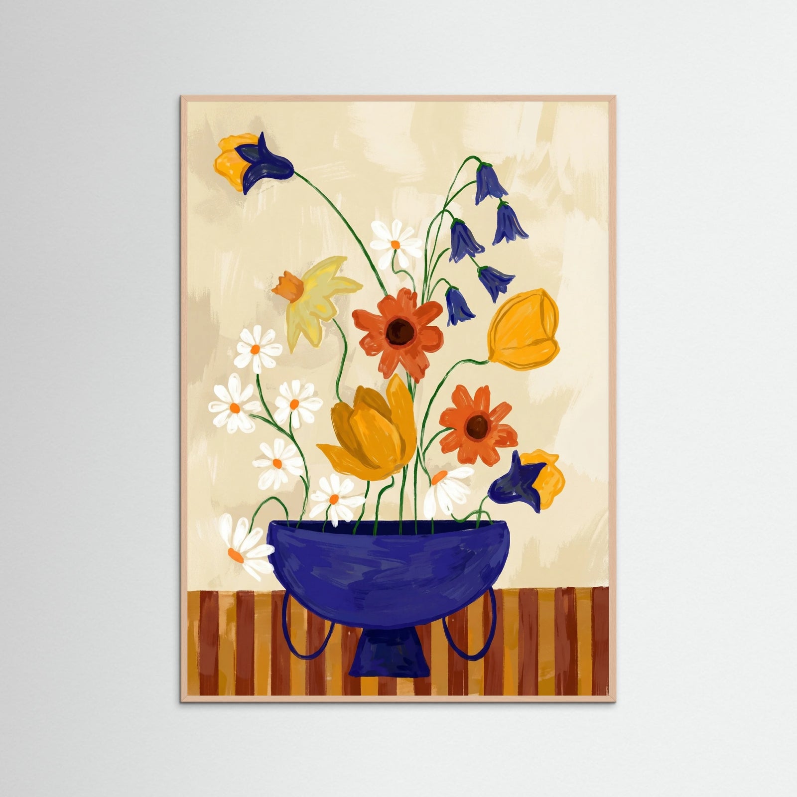 Rose Wood Joyful Bloom Vase