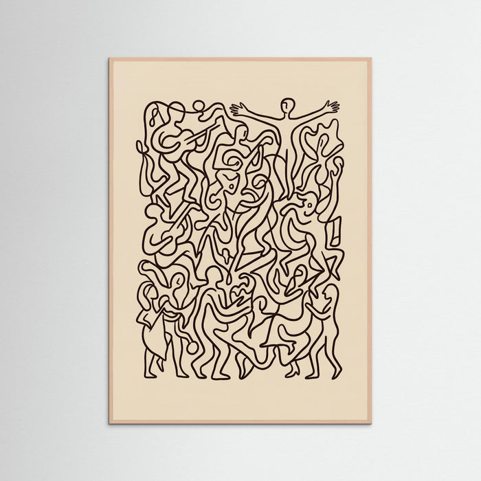 Rose Wood Joyful Lines