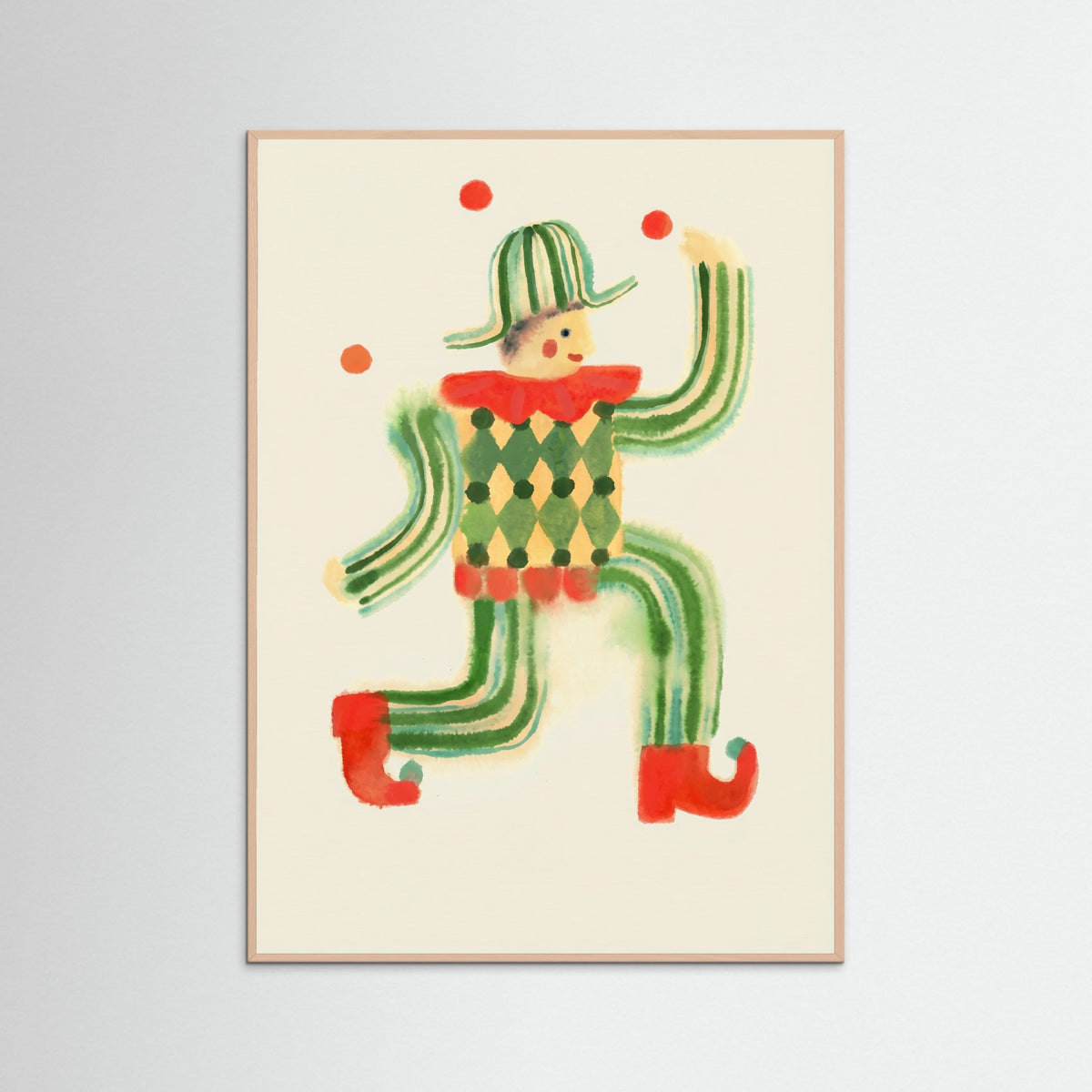 Rose Wood Juggling Jester