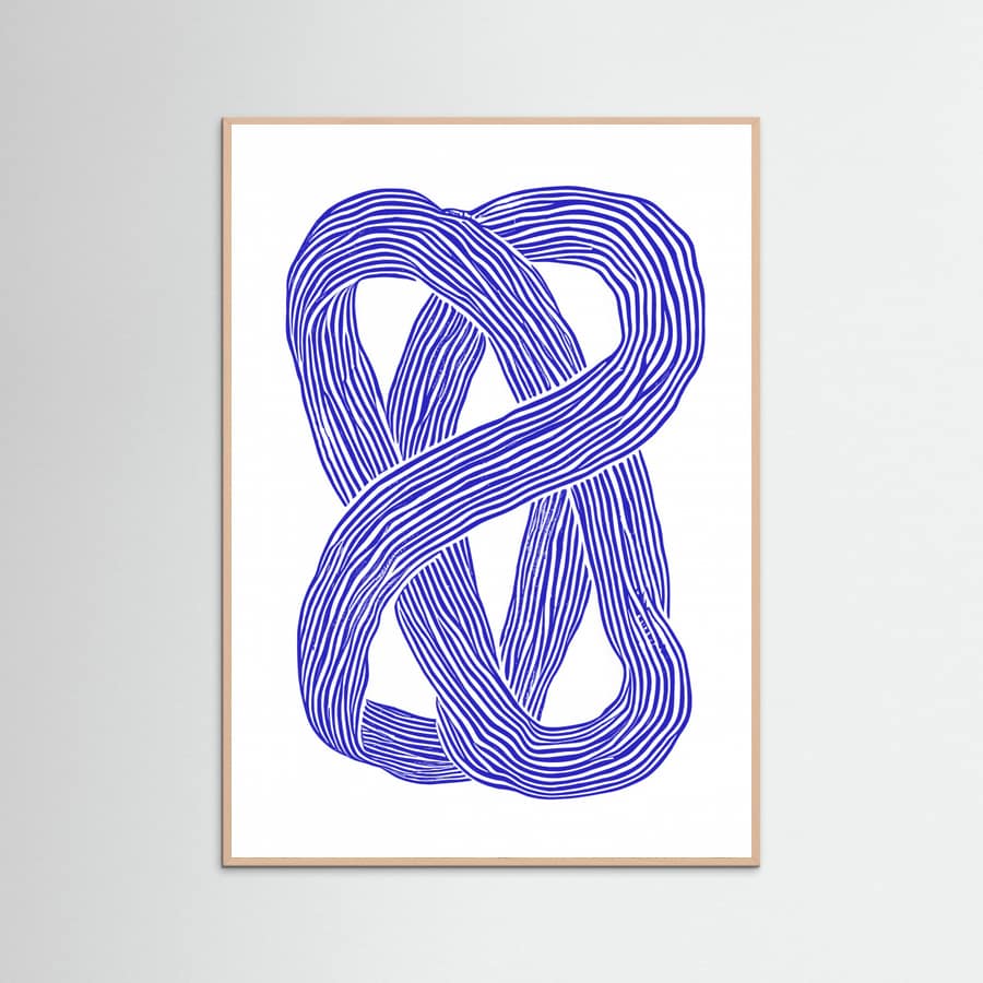 Knots No 3 Poster – Poster und Kunstdruck