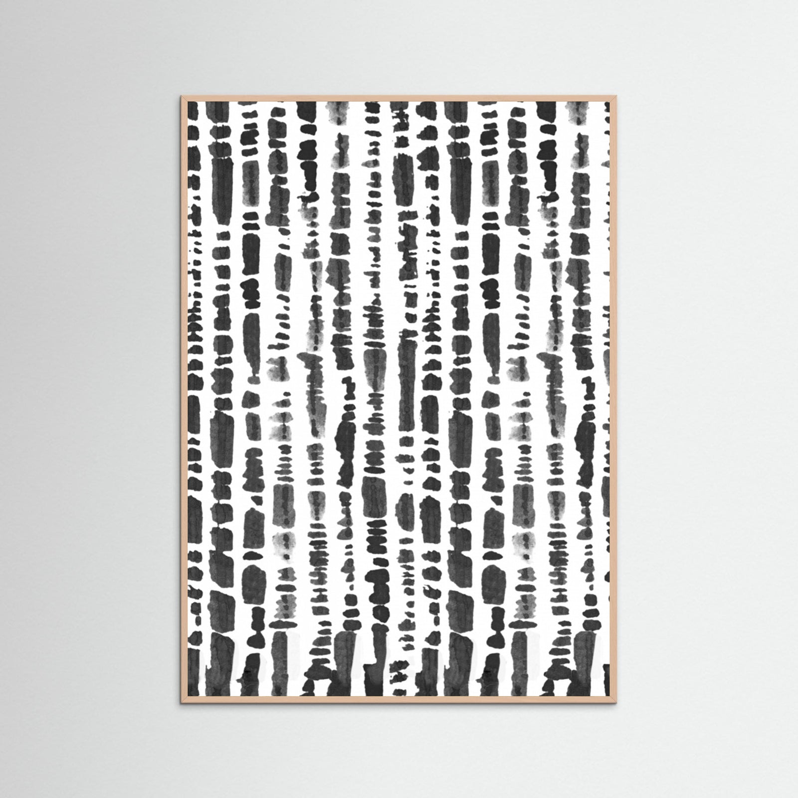 Rose Wood LINEAR Poster