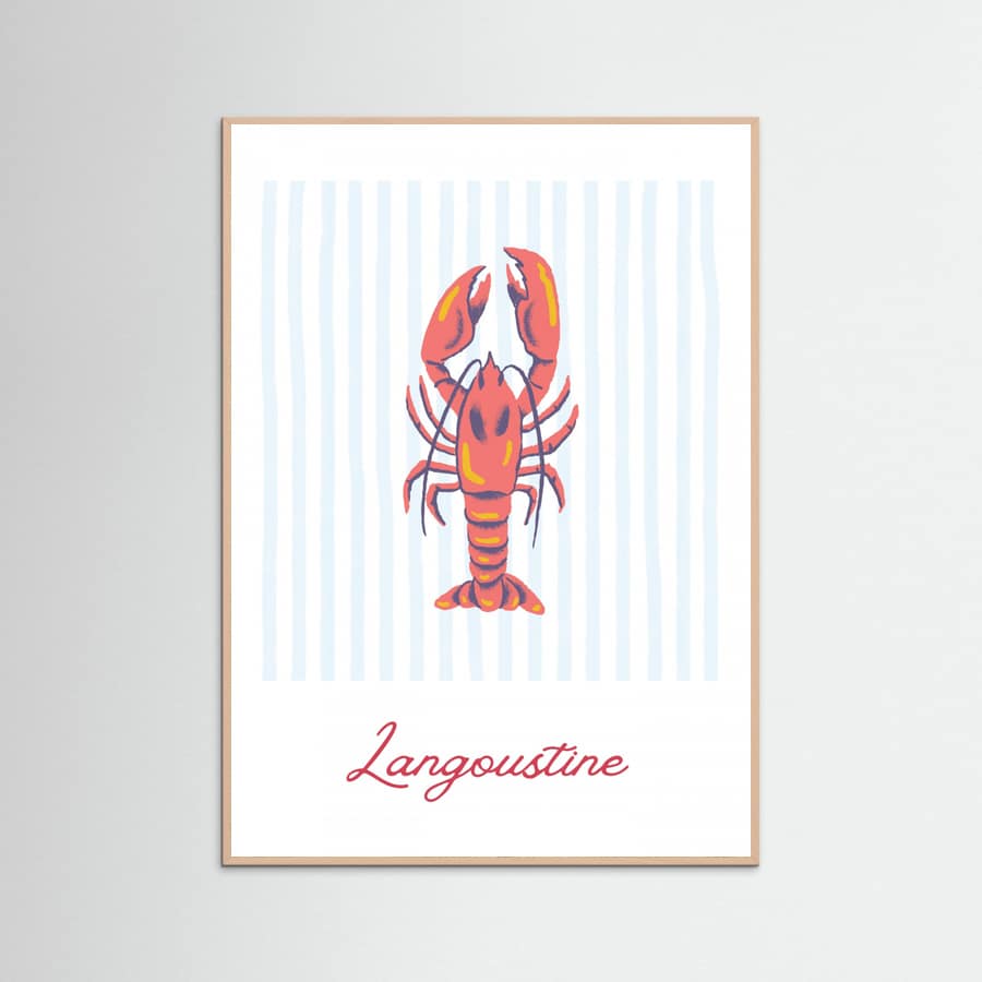 Póster Langoustine – póster e impresión artística