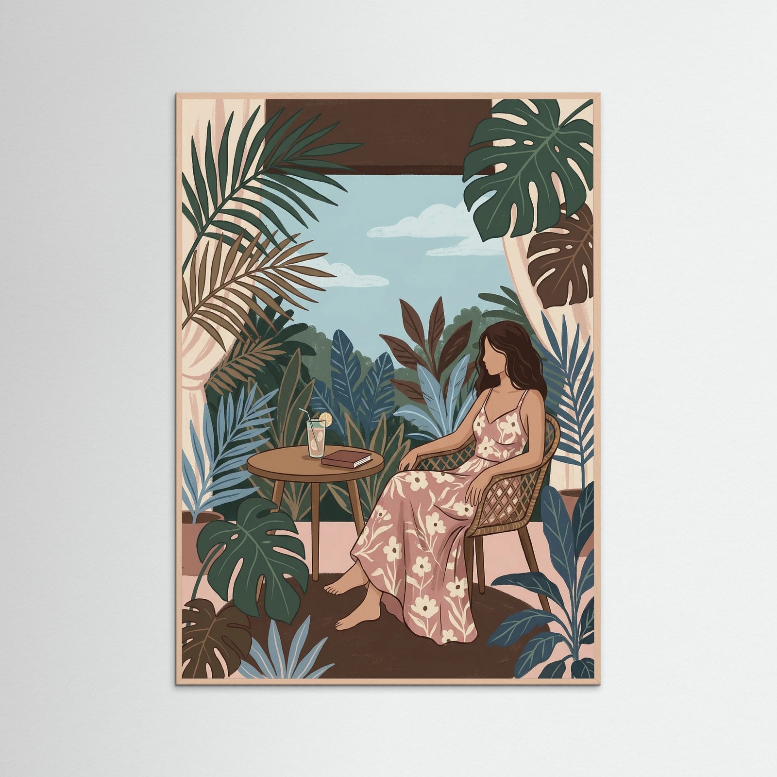Rose Wood Leisurely Tropical Brunch