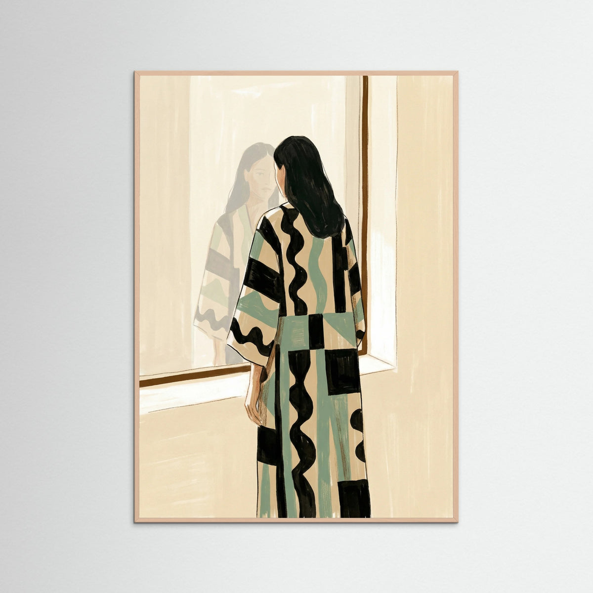 Rose Wood Leopard Lounge