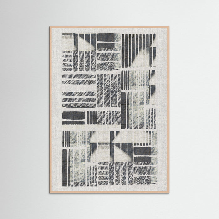 Rose Wood Linear Echoes 1 Poster