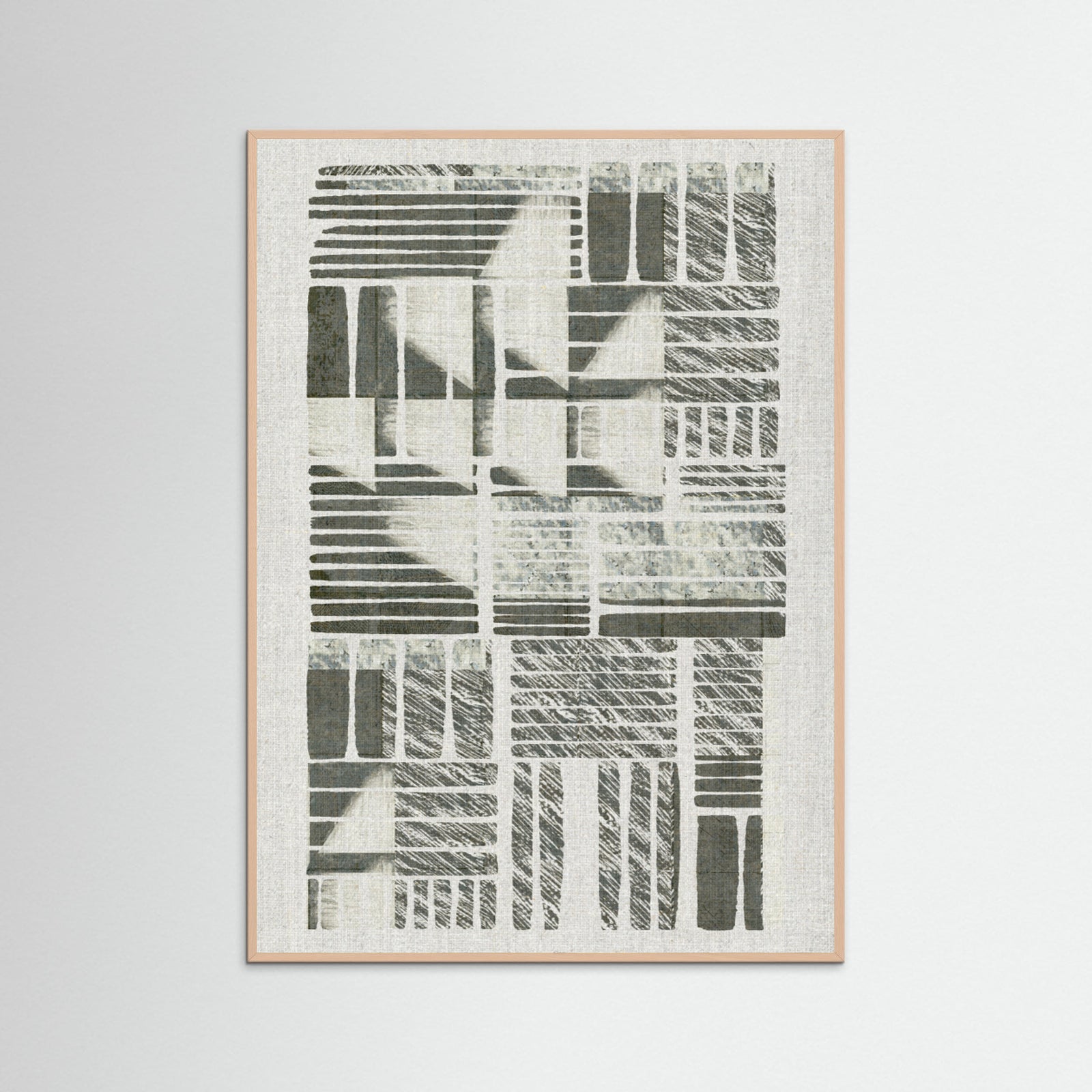 Rose Wood Linear Echoes 2 Poster