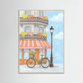 Rose Wood Lisbon Tram Charm