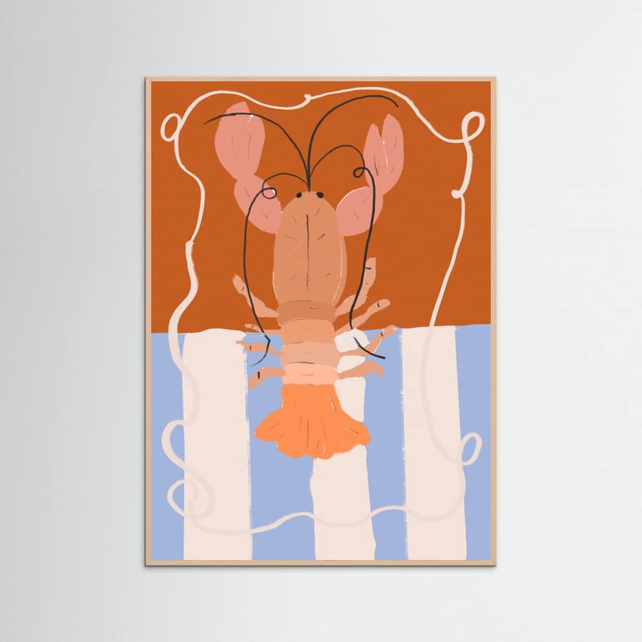 Plakat Lobster (without Text) – plakat i druk artystyczny