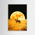 Rose Wood Lunar Cowboy Poster