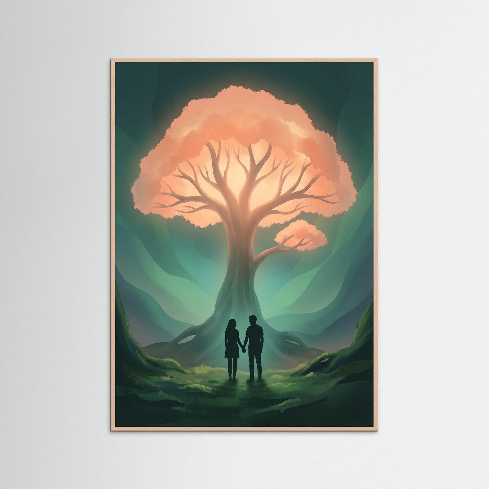 Rose Wood Lunar Embrace