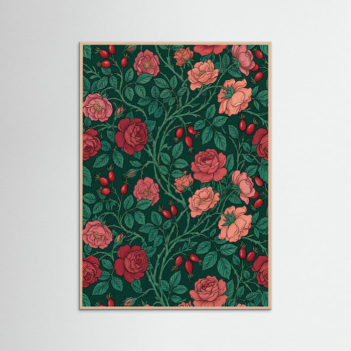 Rose Wood Lush Fruit Vines