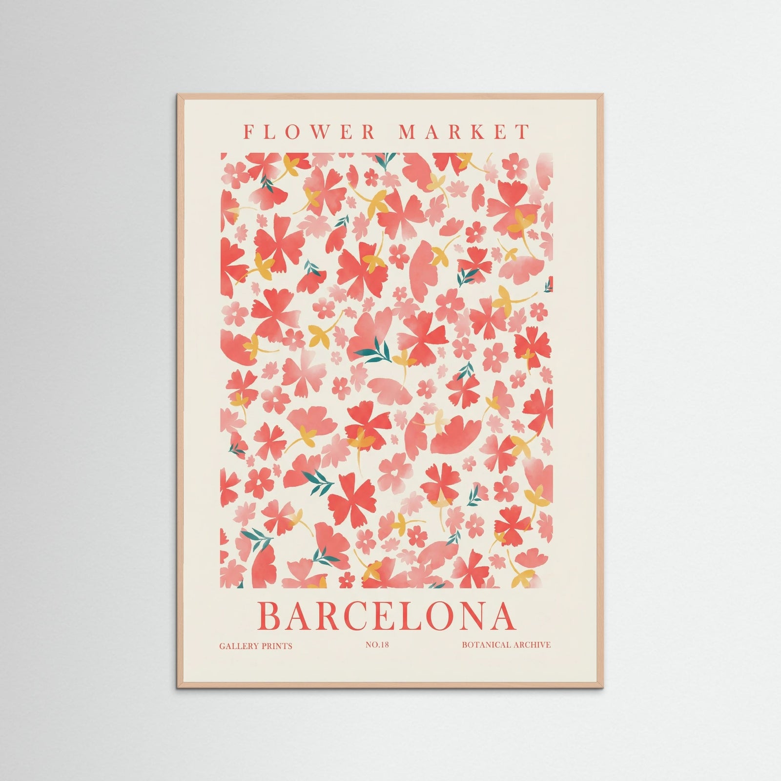Rose Wood Market Blossom Barcelona
