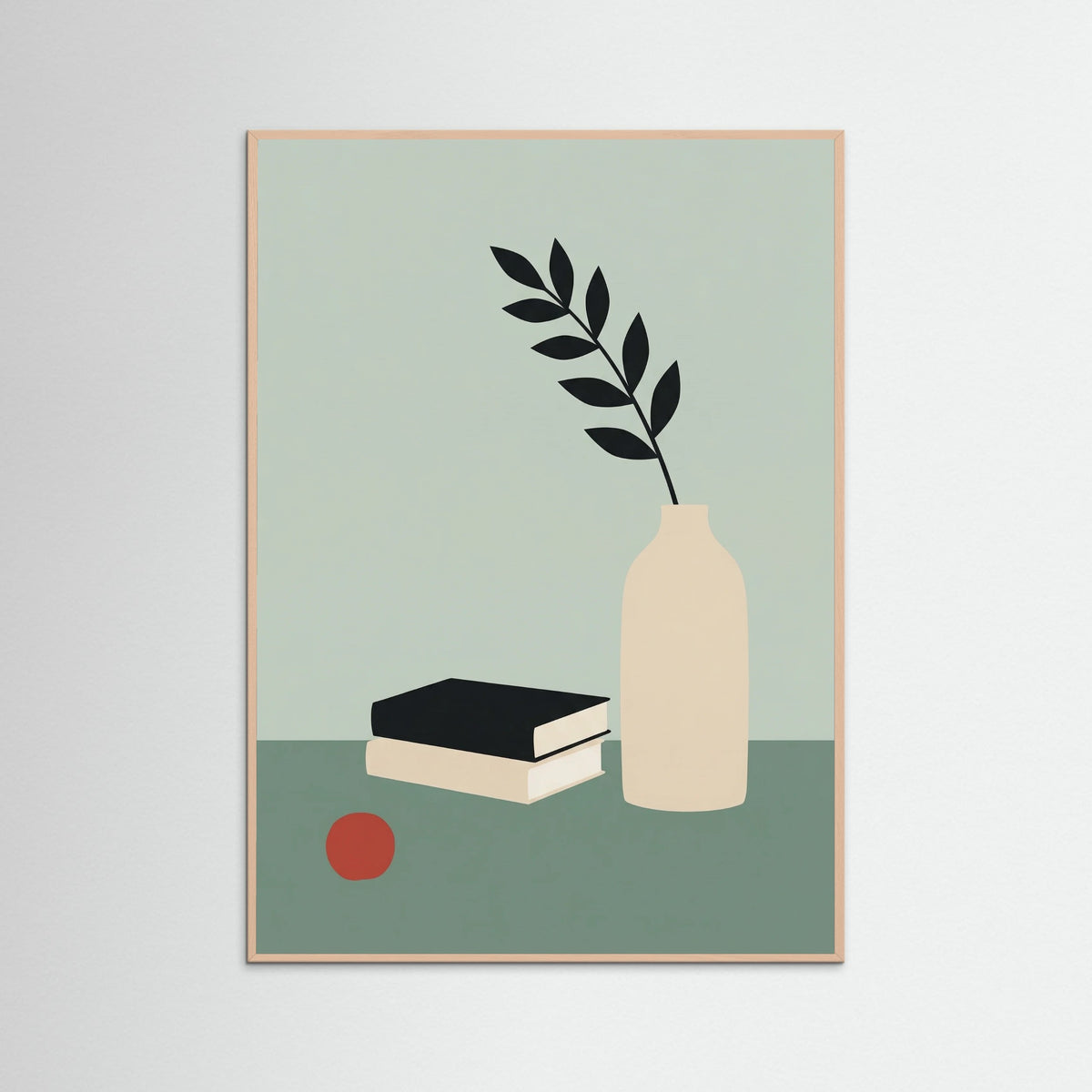 Rose Wood Minimal Still Life