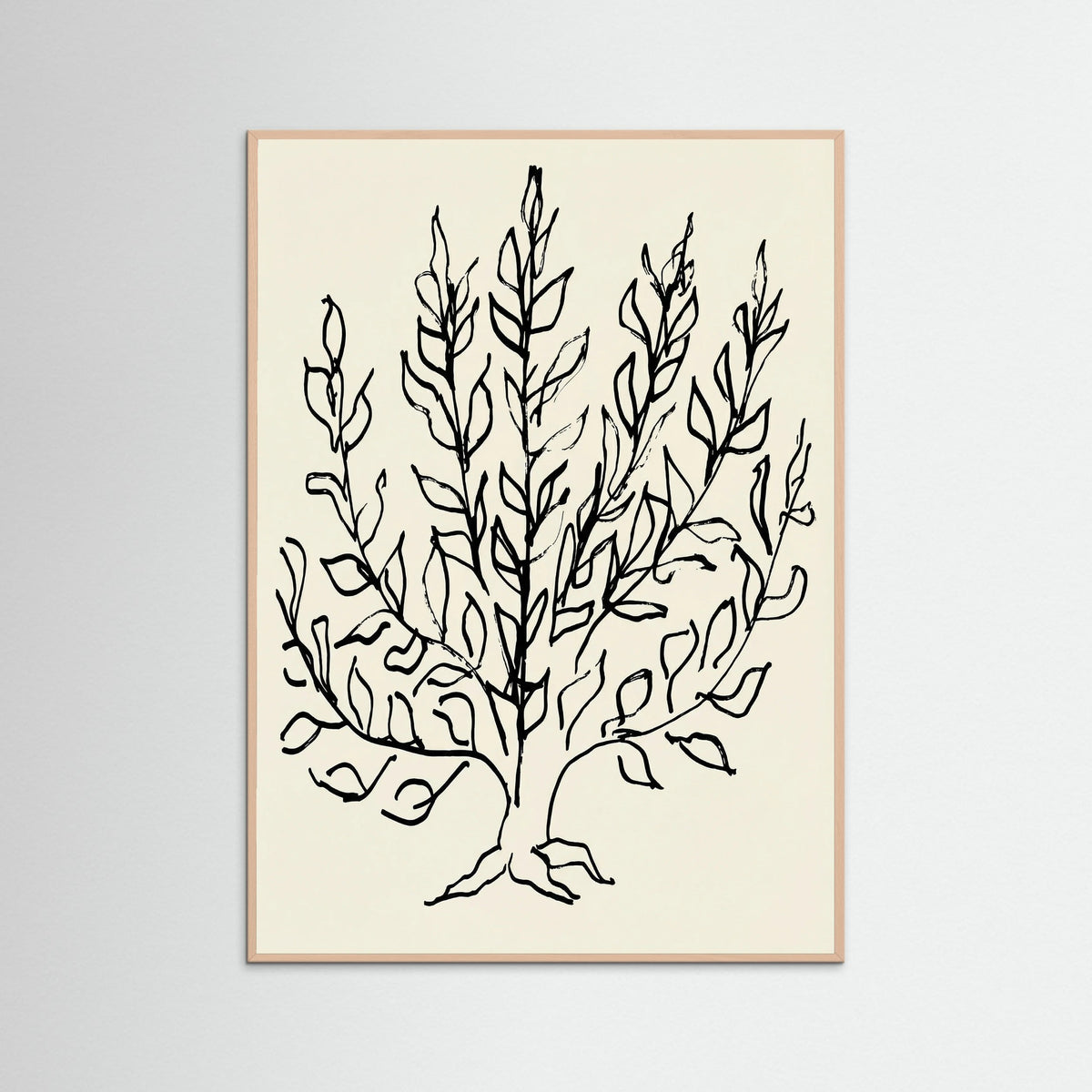 Rose Wood Minimalist Bush