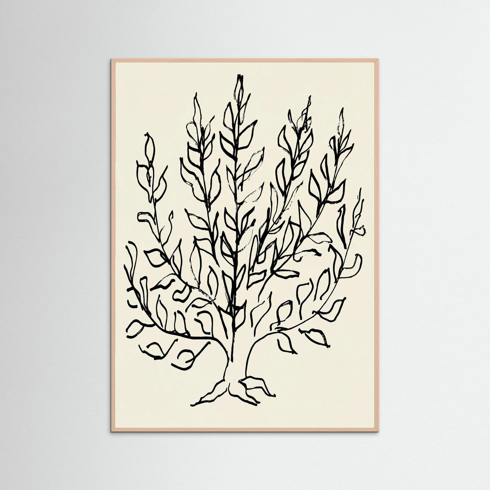 Rose Wood Minimalist Bush