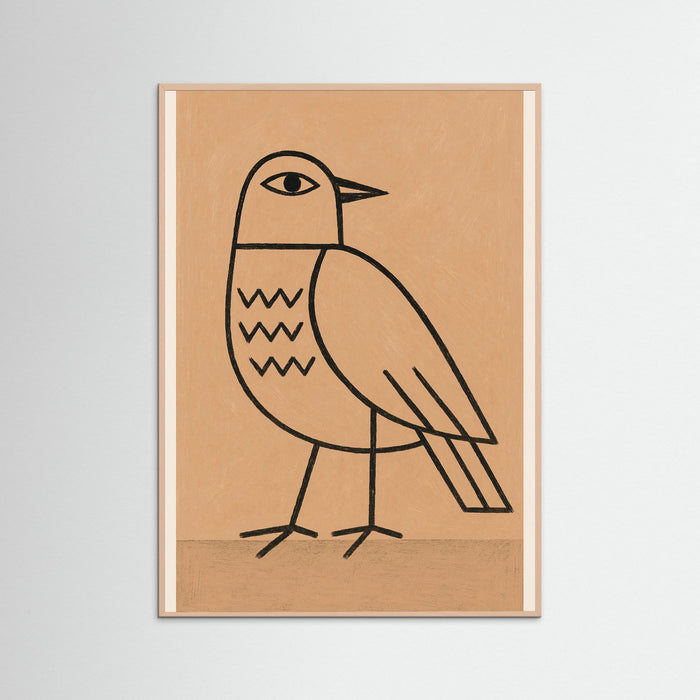 Rose Wood Minimalist Figure