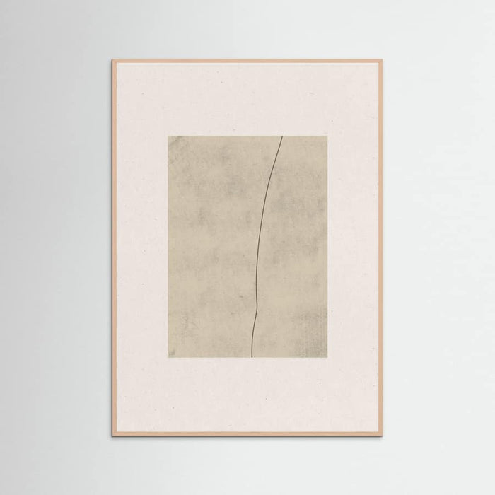 Minimalist Texture Paper No.1 Poster – poster and art print