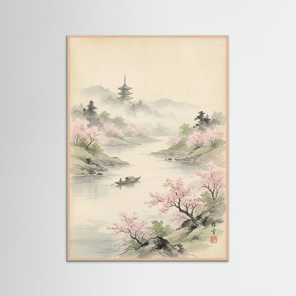 Rose Wood Misty Mountain Harbor