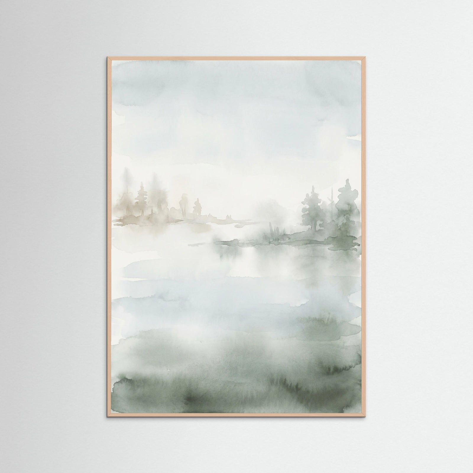 Rose Wood Misty Pine Green