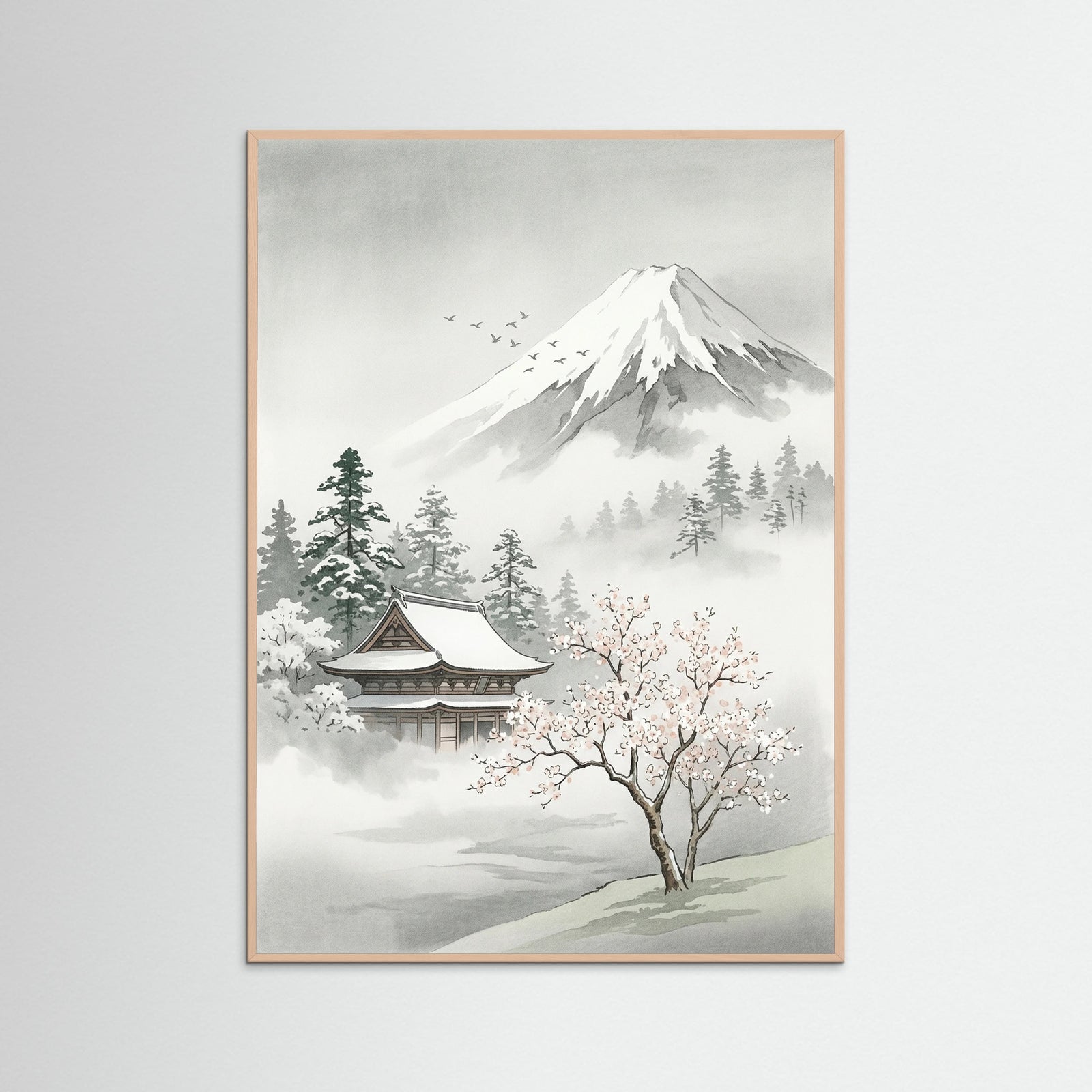 Rose Wood Misty Pine Torii