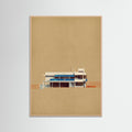 Rose Wood Modernist Section View