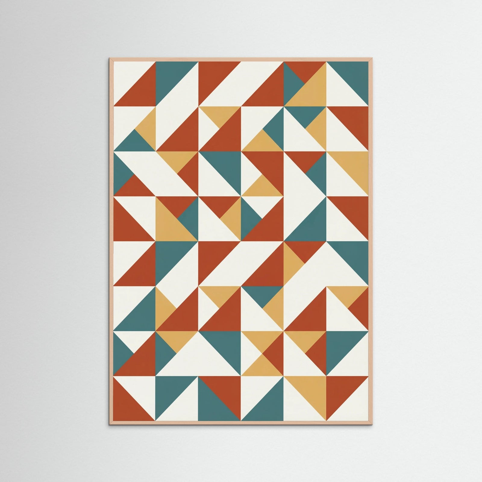 Rose Wood Modular Abstraction