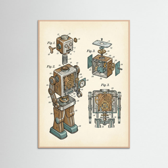 Rose Wood Modular Toy Blueprint