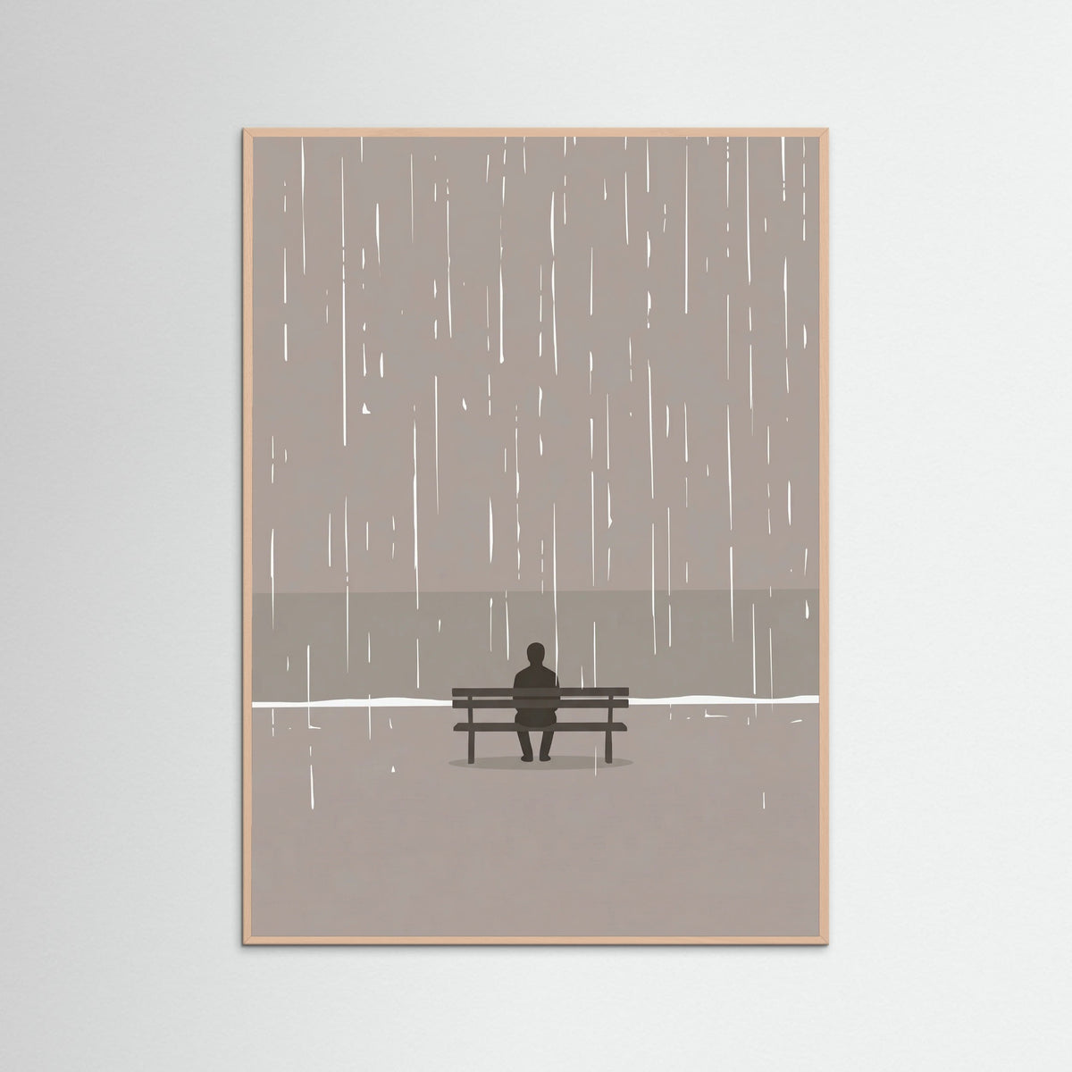 Rose Wood Moments In Rain