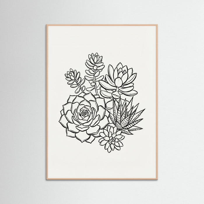 Rose Wood Monochromatic Bouquet