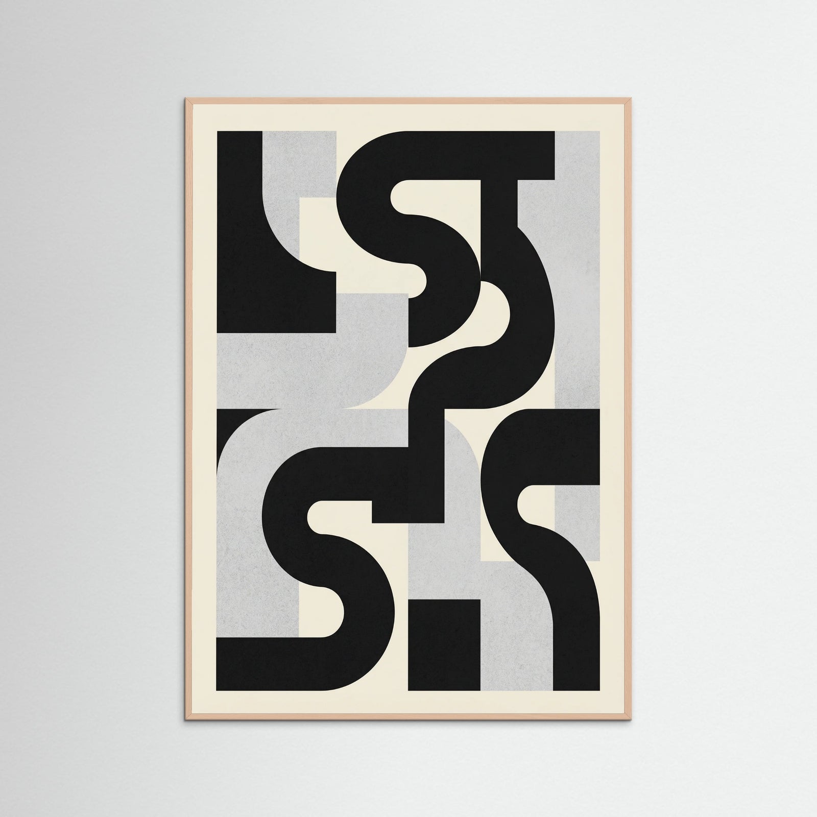 Rose Wood Monochromatic Forms