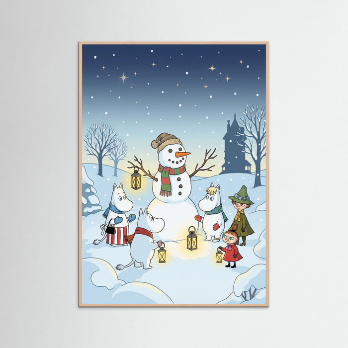 Rose Wood Moomin Christmas Night