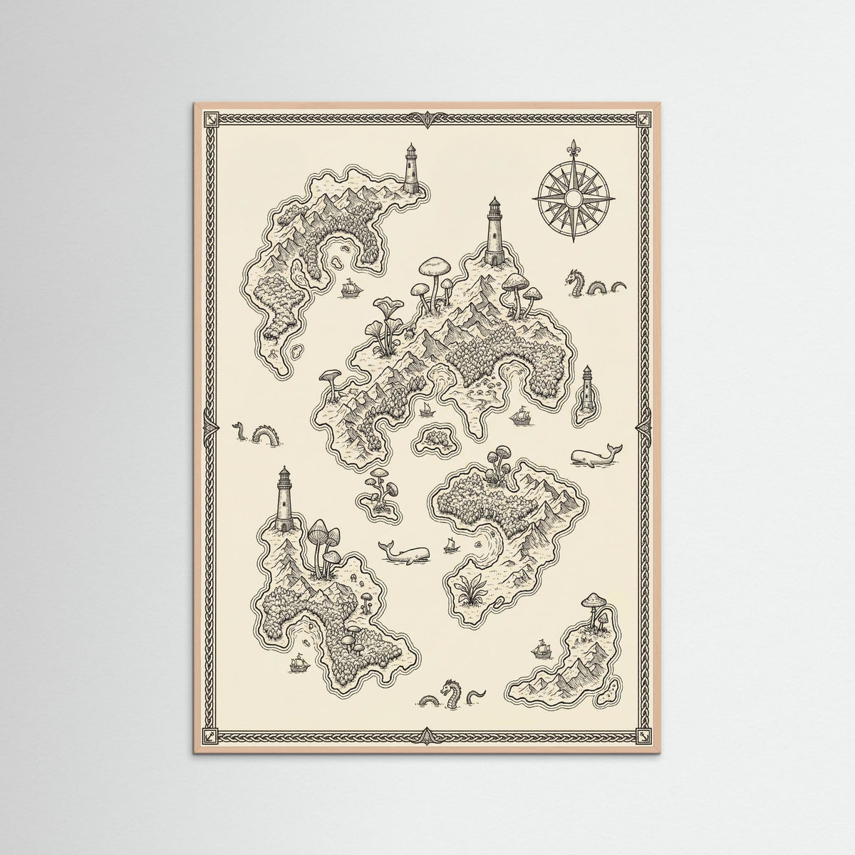 Rose Wood Moomin Valley Map