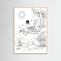 Rose Wood Moomins Bloom