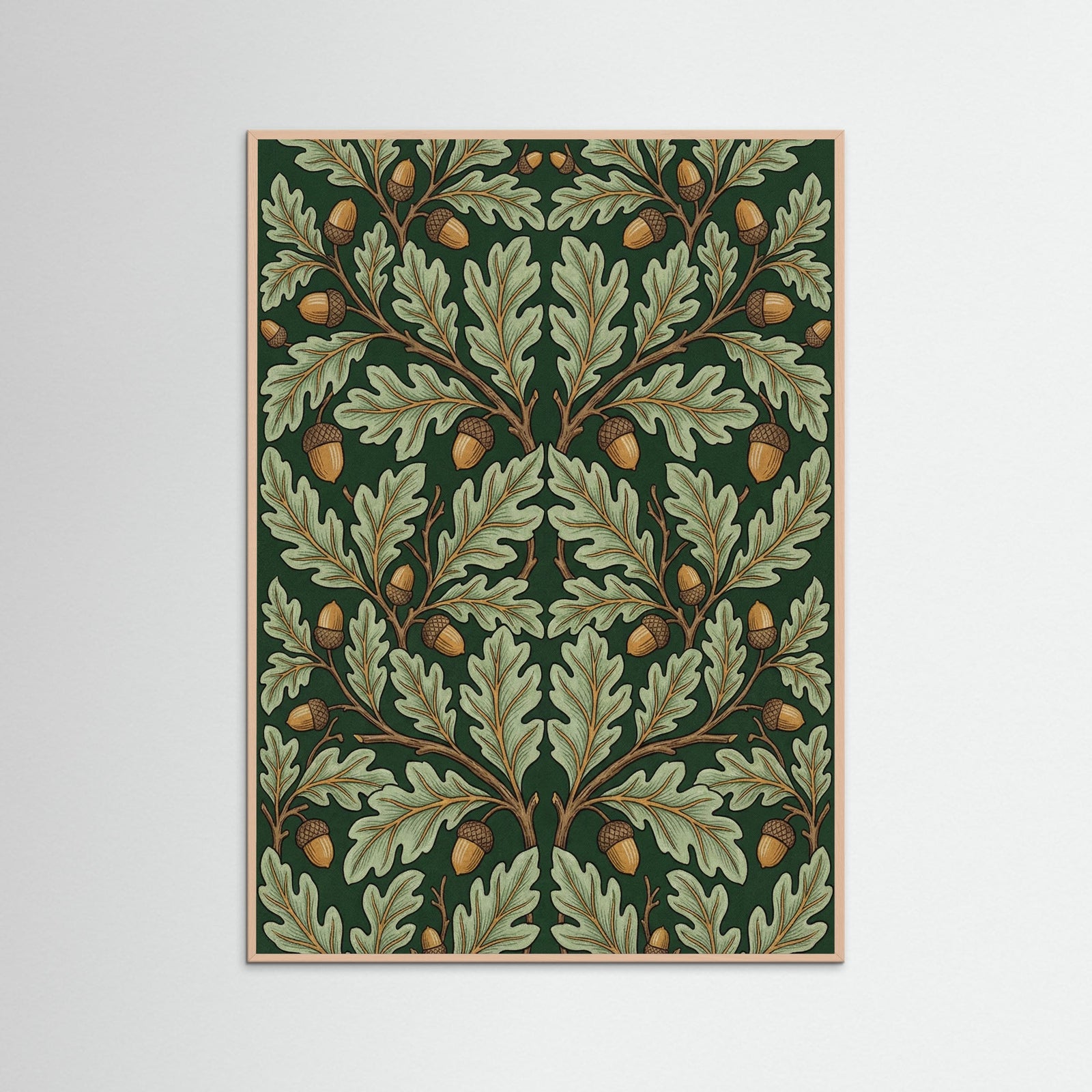 Rose Wood Morris Tulip Motif